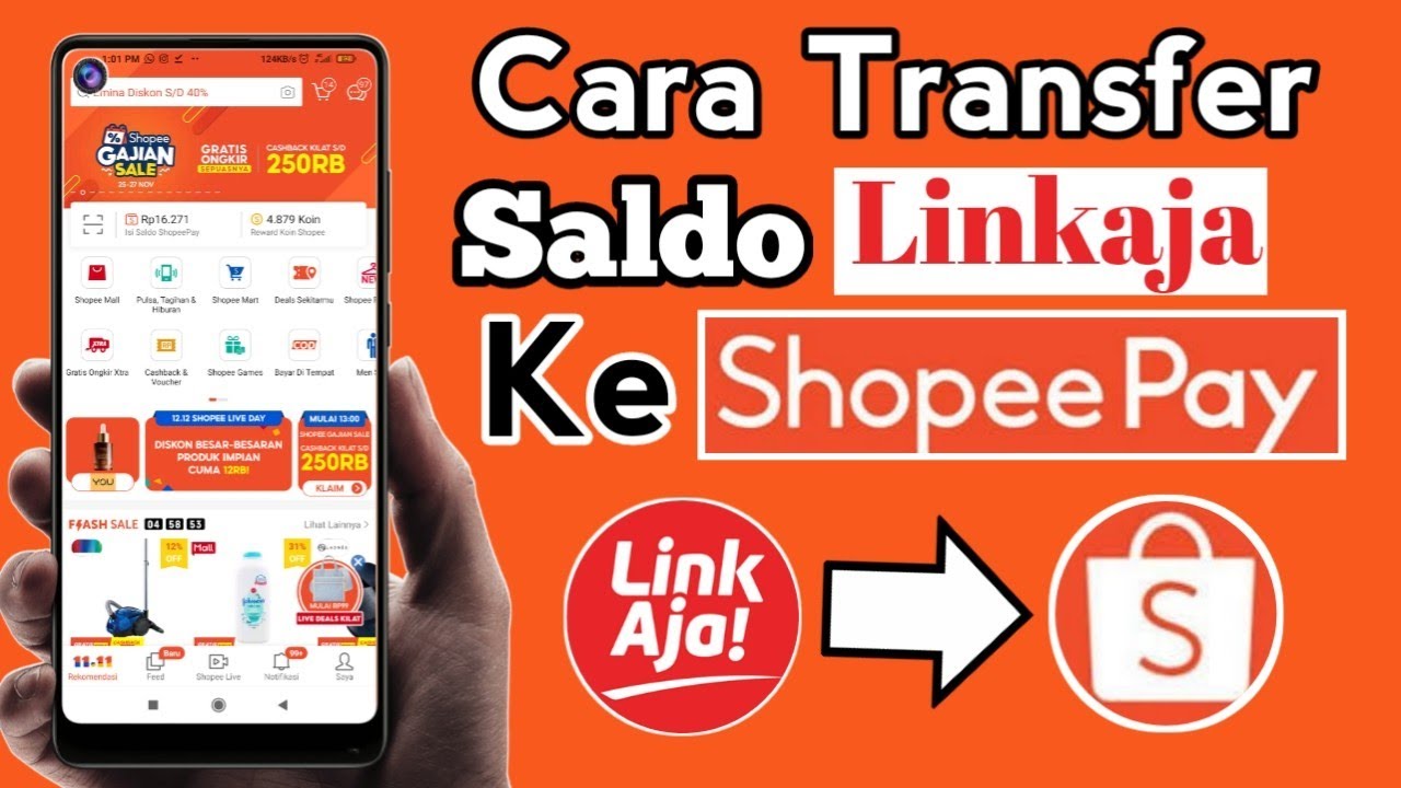 Cara Transfer LinkAja ke Shopeepay