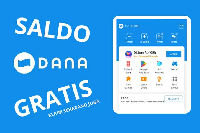 Cara Mendapatkan Saldo Dana Gratis