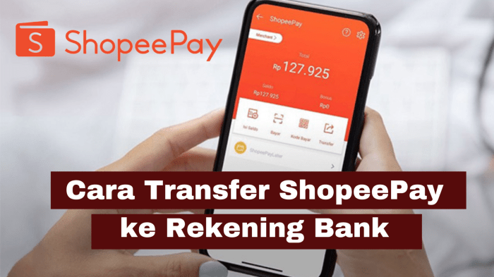 Cara memindahkan dana ke shopeepay