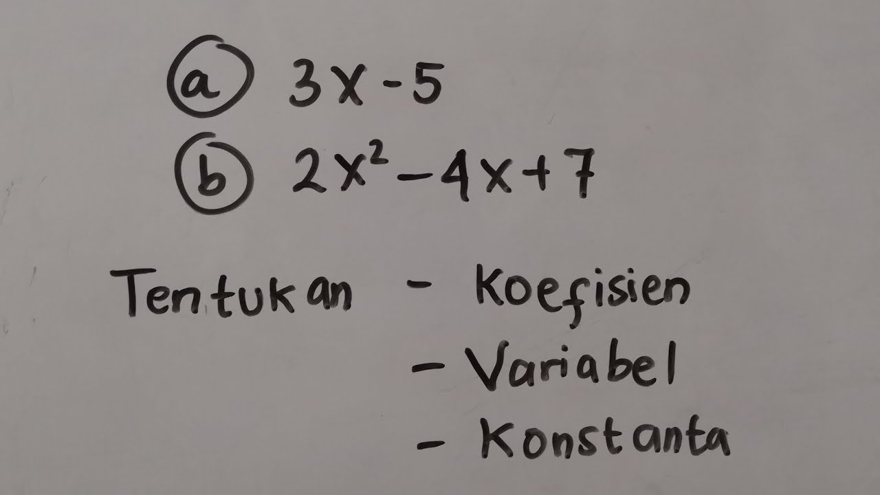 Terangkan yang Dimaksud Konstanta dalam Ilmu Matematika , Cek Contoh Lengkapnya Disini