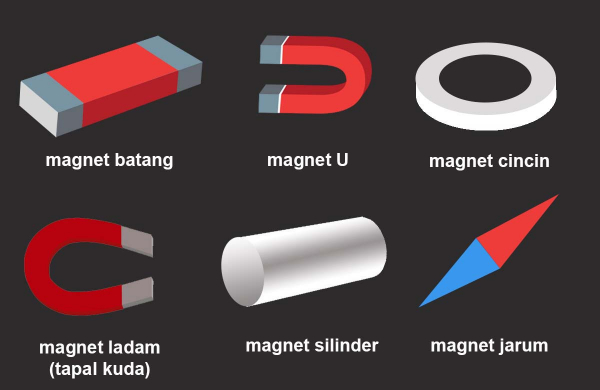 Jelaskan Perbedaan Bentuk Masing-masing Magnet