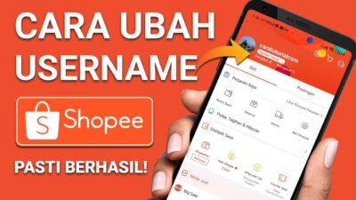 Cara Ubah Username Shopee 2025